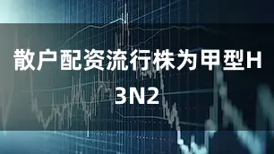 散户配资流行株为甲型H3N2